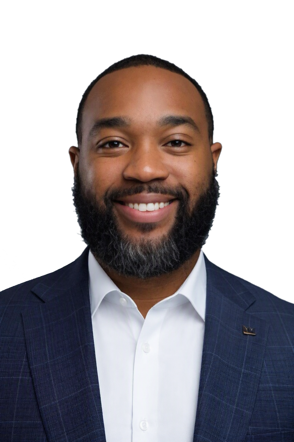 Portrait of Justin Lofton, founder of Benchmark LXD Studio